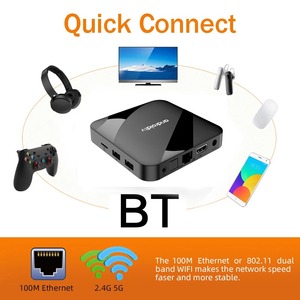 กล่องทีวีระบบ Android WiFi 4G 5G กล่องรับสัญญาณ BT5.0 - Product Image 5