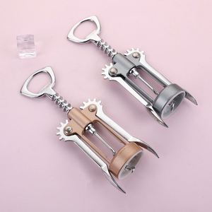 Customized Beer Wine <b>Cork</b> Metal <b>Bottle</b> Opener Kitchen Opening Tool - Product Image 1