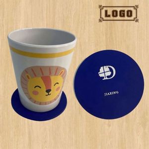 Sous-verres personnalisés en PVC caoutchouté – Anti-huile, écologiques, antidérapants, sous-verres personnalisés en forme d'étoile - Product Image 1
