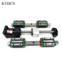 Kit de guidage linéaire HGR avec vis à billes HGR15-30 SFU1204-3205, composants CNC de précision en acier à roulement Kaiyade