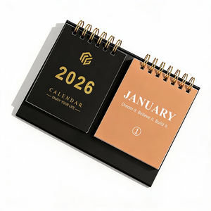 Calendrier personnalisé avec cadre <span class=keywords><strong>photo</strong></span>, cadeau de bureau, reliure spirale ou agrafée, impression quotidienne et mensuelle, calendrier mural ou de bureau 2026 - Product Image 5