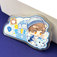 Personnalisé Laser Cut Acrylique Affichage Standee Deux Personnages En Plastique Mignon Usine-Meublé En Plastique Artisanat Personnalisation
