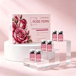 Ampolla de Infusión Reparadora Avanzada ROSE PDRN, Sérum Antiedad, Minimiza los Poros Dilatados, Suaviza la Textura de la Piel, Sérum Iluminador - Product Image 1