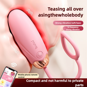 कारखाने की प्रत्यक्ष बिक्री के लिए अल्ट्रा लंबे सहनयुक्त वायरलेस कंपन उत्तेजना उत्तेजना के लिए सिलिकॉन अंडे का कंपन - Product Image 2