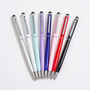 Custom Logo 2-in-1 Multifunctional Slim Metal Ballpoint <b>Pen</b> Thin Touch Screen & Writing Promotional <b>Pen</b> with Personalized Design - Product Image 4
