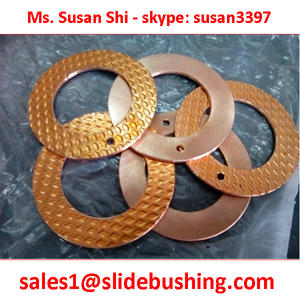 Bouchons en bronze enveloppés offerts avec des poches de lubrification, des rainures ou des trous traversants, poche à graisse utilisée pour les applications à charge lourde - Product Image 6