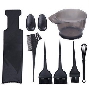 Kit d'outils de coiffure : brosses en plastique pour teinture capillaire, bol à permanente, protège-oreilles, peignes de salon – Utilisation générale - Product Image 5