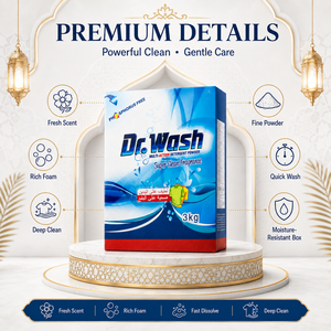 Caja de cartón personalizada gratis, detergente biológico para lavar, detergente para ropa, polvo de jabón de la marca China de Dong, 3kg - Product Image 4