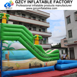 Tobogán acuático inflable comercial Toboganes De Agua <span class=keywords><strong>Piscina</strong></span> inflable de alta calidad - Product Image 5