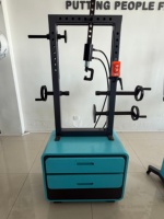 Machine de redressage et de réparation de jantes en alliage d'aluminium et d'acier pour moto AZURE, correction de la déformation des jantes en acier