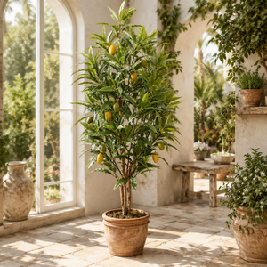 Venta Directa <span class=keywords><strong>de</strong></span> Fábrica JIAWEI Zhejiang, Árbol <span class=keywords><strong>de</strong></span> <span class=keywords><strong>Mango</strong></span> Decorativo Ecológico <span class=keywords><strong>de</strong></span> Plástico con Flores para Uso en Interiores - Product Image 5