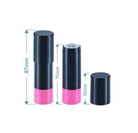 Emballage cosmétique personnalisé avec logo, conteneur vide en plastique rond pour fond de teint et anticernes, OEM/ODM