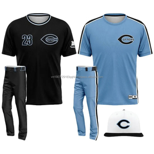 ชุดกีฬาเบสบอลแบบสั่งทำพิเศษสำหรับทุกเพศ พิมพ์ลายด้วยเทคนิคซับลิเมชั่น เนื้อผ้าระบายอากาศ เสื้อแขนสั้น กางเกงขาสั้นสีพื้น ไซส์พลัส สำหรับเด็กและเยาวชน - Product Image 3