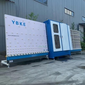 Máquina de Limpieza de Vidrio Vertical CNC YBKE con PLC y Motor de 380V 20kW, Utilizada para Equipos de Vidrio Aislante, Fácil de Operar - Product Image 2