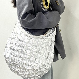 Bolso Bandolera Acolchado con Diseño Geométrico, de Gran Capacidad, para Mujer, en Nailon, con Cierre de Cremallera - Product Image 1