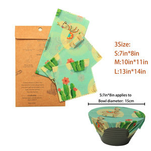 Envolturas <span class=keywords><strong>de</strong></span> <span class=keywords><strong>cera</strong></span> orgánica sostenible para abejas, envoltura <span class=keywords><strong>de</strong></span> alimentos ECO, envoltorios <span class=keywords><strong>de</strong></span> almacenamiento <span class=keywords><strong>de</strong></span> 3 paquetes surtidos - Product Image 3