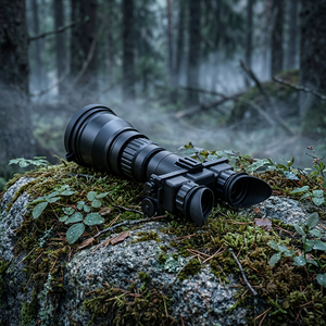 Teropong Penglihatan Malam Gen 2 dengan Penguat Gambar, Zoom Optik 1x, Perangkat Penglihatan Malam HD untuk Cahaya Rendah, Dilengkapi Penerang IR - Product Image 2
