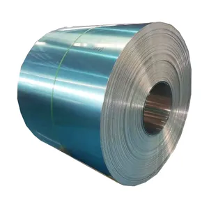 Récipient alimentaire en aluminium coloré Rolls jumbo en aluminium Feuille d'aluminium de revêtement d'or de matière première