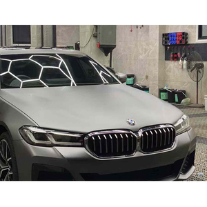 Film adhésif décoratif pour voiture et moto Alexander Silver 1,52x17M, couleur <span class=keywords><strong>chrome</strong></span> mat changeant de couleur, anti-infrarouge, PVC - Product Image 1