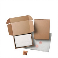 Boîte en carton ondulé, boîte cadeau, impression personnalisée, écologique, doublée d'éponge, emballage de fête, boîte en papier rigide pour calendrier de l'avent, chaussettes douces