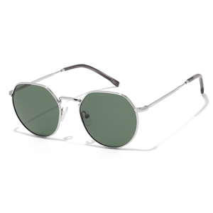Gafas de sol redondas de metal polarizadas UV400, gafas de sol unisex de moda para uso diario al aire libre - Product Image 4