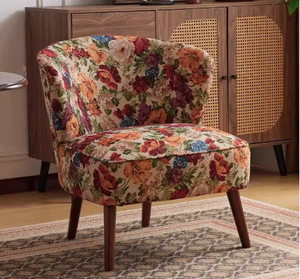 HANYEE Mid-Accent Sofa Sessel Herstellung Einzel couch aus Stoff für Wohnzimmer Einzels ofa OEM und ODM - Product Image 2