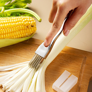 Handheld Kitchen Gadget Tool Metal Steel PC Manual Operation Cutter Slicer Peeler <b>Chopper</b> Shredder for <b>Vegetables</b> Fruits Onions - Product Image 2