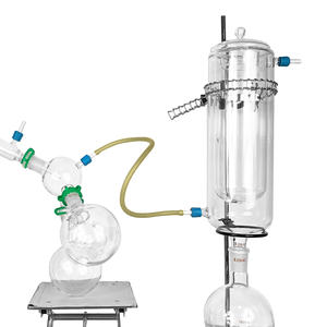 ชุดเครื่องมือห้องปฏิบัติการสำหรับการกลั่นและสกัดน้ำมันหอมระเหย  แบบแก้ว <span class=keywords><strong>2</strong></span> ลิตร สำหรับการกลั่นแบบระยะสั้น - Product Image 3