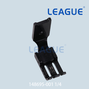 21010-1 1/4L Pie <span class=keywords><strong>prensatelas</strong></span> <span class=keywords><strong>de</strong></span> repuesto para máquinas <span class=keywords><strong>de</strong></span> coser <span class=keywords><strong>de</strong></span> doble aguja, para la aplicación <span class=keywords><strong>de</strong></span> cinta <span class=keywords><strong>de</strong></span> sujetador en varios tipos <span class=keywords><strong>de</strong></span> máquinas - Product Image 5