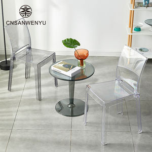 Nouveau détachable résine plastique acrylique clair transparent salle à manger événement extérieur jardin chaise de mariage pour événement banquet chaises - Product Image 3