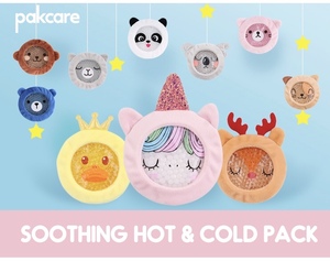 Riutilizzabile microonde bambini calore <span class=keywords><strong>caldo</strong></span> scaldamani stampato carino design perline di gel freddo <span class=keywords><strong>caldo</strong></span> compress bag per bambino - Product Image 2