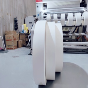 Rollo inferior de papel de grado alimenticio, Rollo inferior de vaso de papel recubierto de PE individual de alto volumen para hacer vasos de papel - Product Image 5