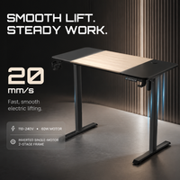 Bureau électrique silencieux AOR à design moderne avec plateau séparé, idéal pour la maison, l'apprentissage ou le bureau, couleur personnalisable, vente en gros directe usine