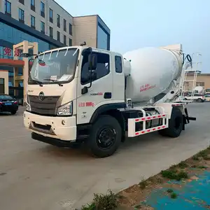 En kaliteli 3 CBM metreküp beton çimento mikseri kamyonu