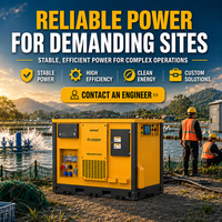 Station d'alimentation mobile triphasée 380V de haute performance pour les chantiers de construction industriels en extérieur