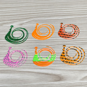 TEASER HK059 Jupes de pêche en caoutchouc et silicone Tai, nouées professionnellement, pour la pêche en mer, DIY, vente en gros - Product Image 6