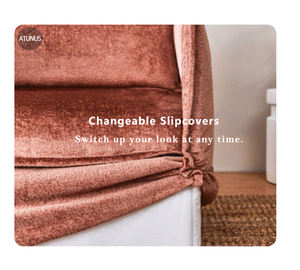 Juego de sofá seccional en forma de U ATUNUS Wabi Sabi, muebles de sala de estar a prueba de agua, sofá modular moderno para mascotas - Product Image 5