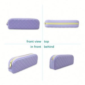 Portable Silicone Storage Bag for Earphones Data Cable Charger Earplugs-Durable Digital Gear <b>Camera</b> Accessory Organizer Zipper - Product Image 5