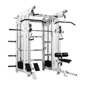 Rack multifonctionnel commercial - <span class=keywords><strong>Cage</strong></span> de <span class=keywords><strong>musculation</strong></span> robuste pour squats, développé couché et tractions - Product Image 1