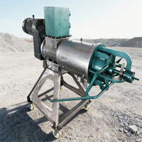 Presse à vis pour la séparation solide-liquide, machine de déshydratation automatique du fumier animal, équipement de déshydratation du fumier de vache
