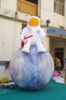 Modèle géant gonflable d'astronaute, costume d'astronaute gonflable géant pour la promotion