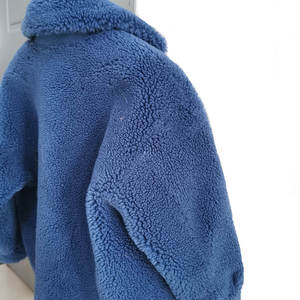 Bambini Shearling Giacca Piccolo Ragazze di Inverno Cappotto di pelle di Pecora Morbida Vera Pelliccia di Pecora Delle Ragazze del Cappotto e Giacche - Product Image 4