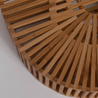 Tas tangan capung bambu liburan pantai musim panas desain elegan buatan tangan tradisional untuk membawa bergaya