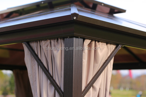 Gazebo de <span class=keywords><strong>jardin</strong></span> en métal de grande taille 300*400 avec moustiquaire, mobilier d'extérieur, pavillon de <span class=keywords><strong>jardin</strong></span>, pergola de villa - Product Image 4