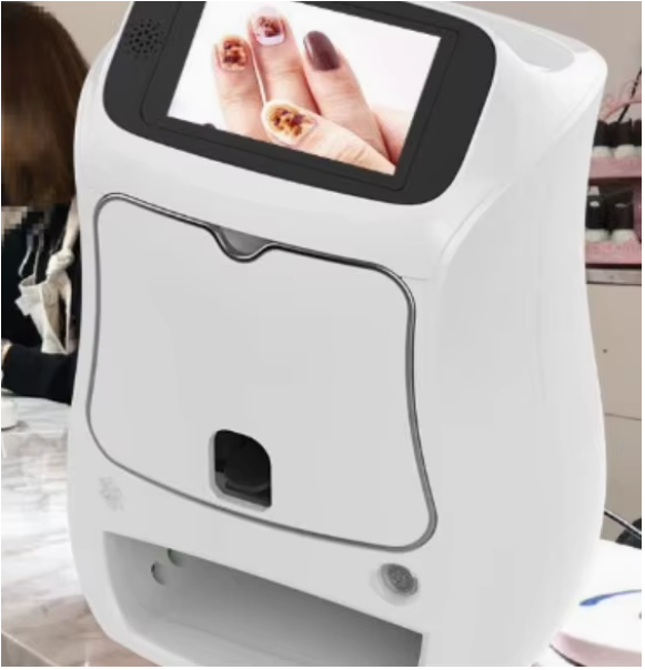Commercial Use Professional 3D Intelligent Nail Printer WiFi Bluetooth Wireless with Automatic Painting & Drying Electric Supply