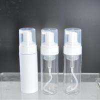 150ml 200ml personnalisé cosmétique 100ml lavage PET nettoyant bouteilles de distributeur vides savon moussant pompe en plastique bouteille de mousse