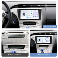 MEKEDE X10 X20 X30 X40 UIS7865 8+128G QLED AKM DSP Wireless Car-Play Android Auto untuk Toyota Prius 2009-2015