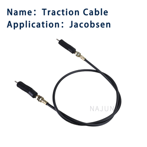 Câble de contrôle de traction pour tondeuse Fairway, compatible <span class=keywords><strong>Jacobsen</strong></span> RDM-4331126 GP400, câble de commande d'accélérateur, câble de commande de transmission <span class=keywords><strong>Ransomes</strong></span> - Product Image 1
