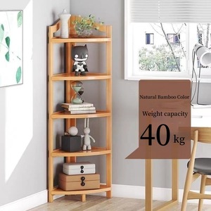 Corner <b>shelf</b>, floor-standing kitchen triangular corner cabinet, modern minimalist bedroom storage <b>rack</b>, export custom model. - Product Image 2