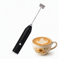 Mousseur à lait électrique rechargeable USB, design classique, écologique, batteur à œufs domestique, fouet pour thé, café, matcha